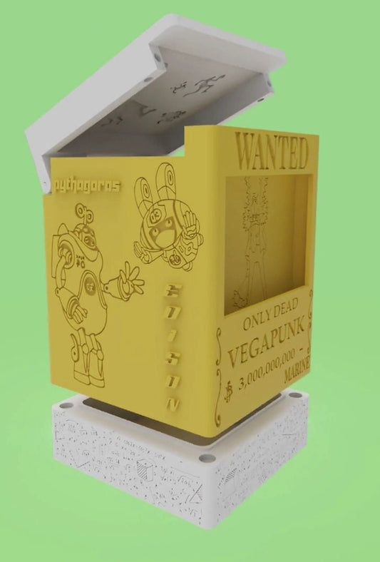 Vegapunk Deckbox - OPTCG - +60 Cards