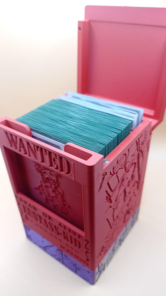 Deckbox Captain kid-  One Piece TCG - Almacena cartas