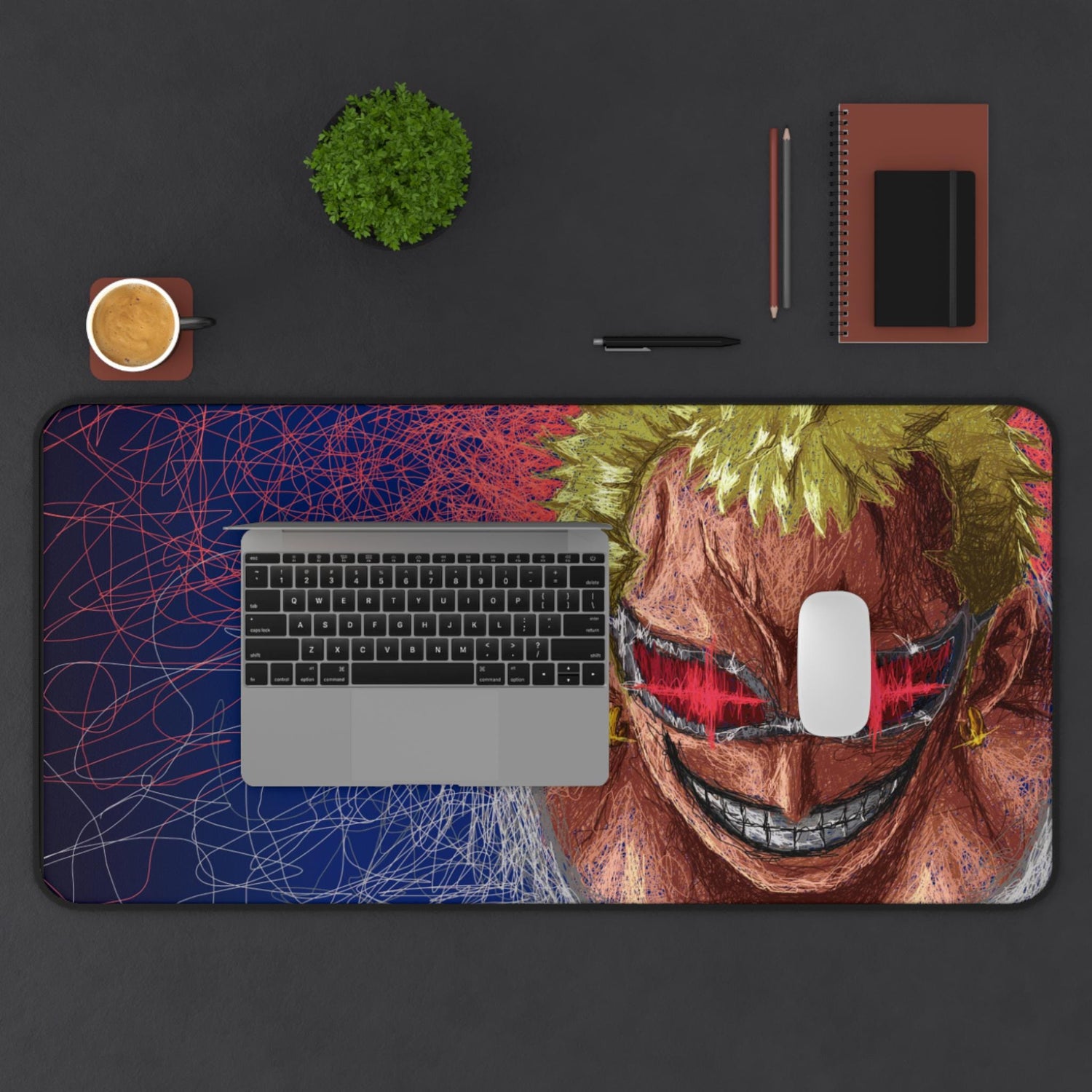 Anime Mousepads Inspired character 31.5 x 15.75 inch || 80cm x 40cm